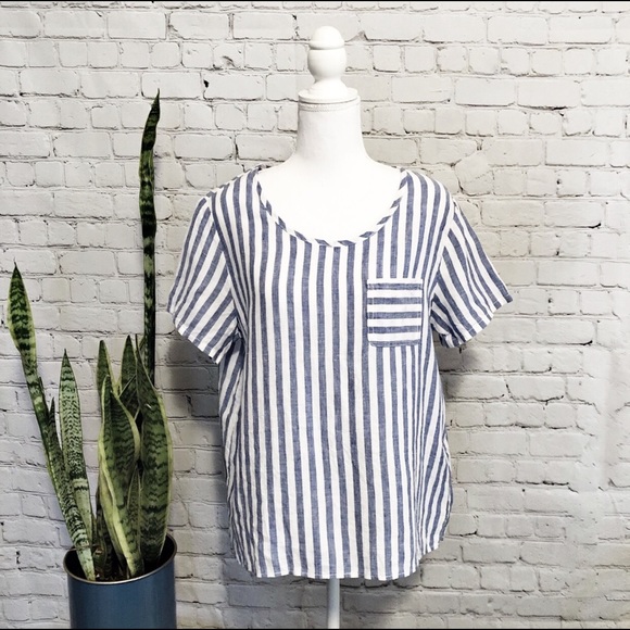 Christian Siriano Tops - Christian Siriano New York Linen Top - Size M
